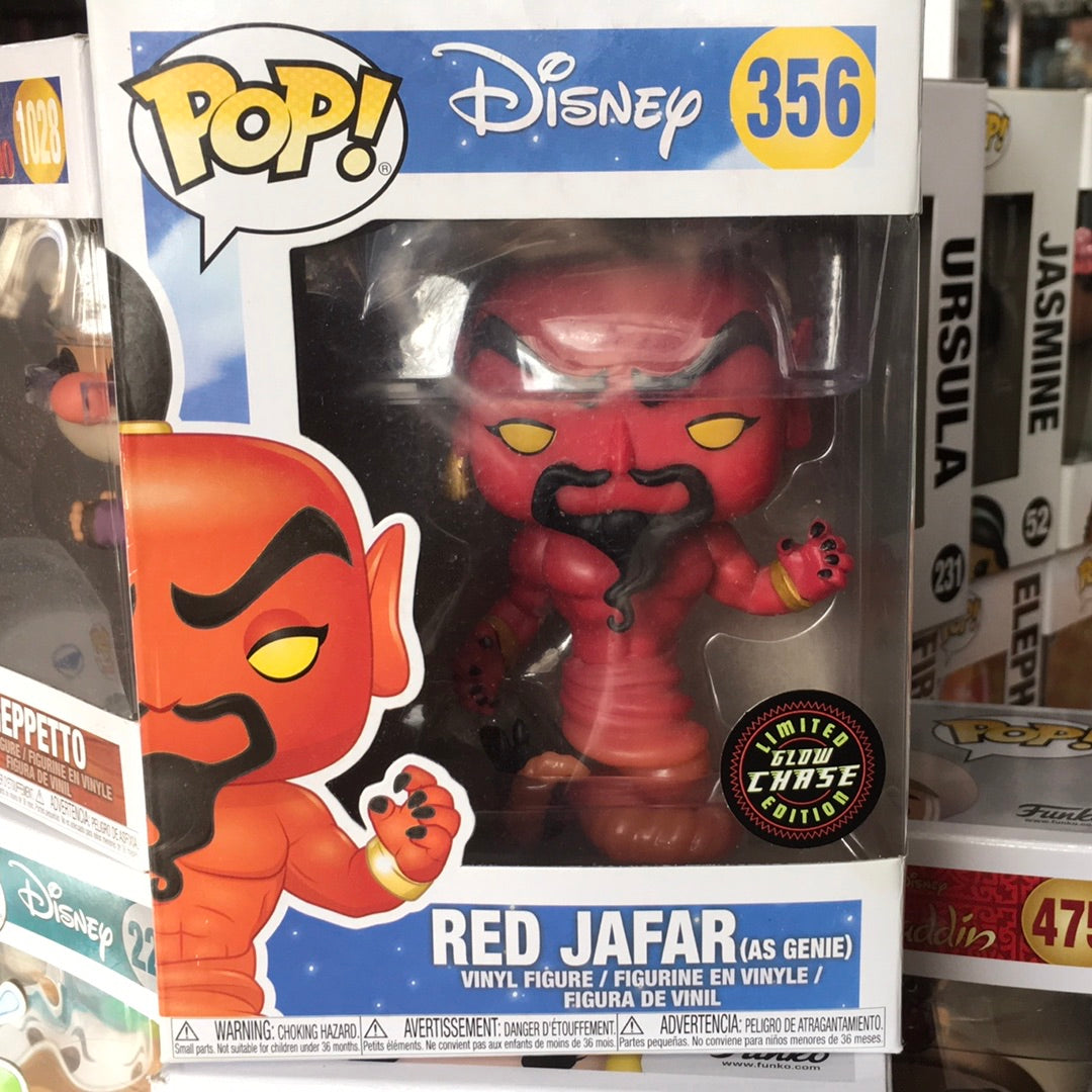 Disney Aladdin Red Jafar (As Genie) 356 Funko Pop! Vinyl figure