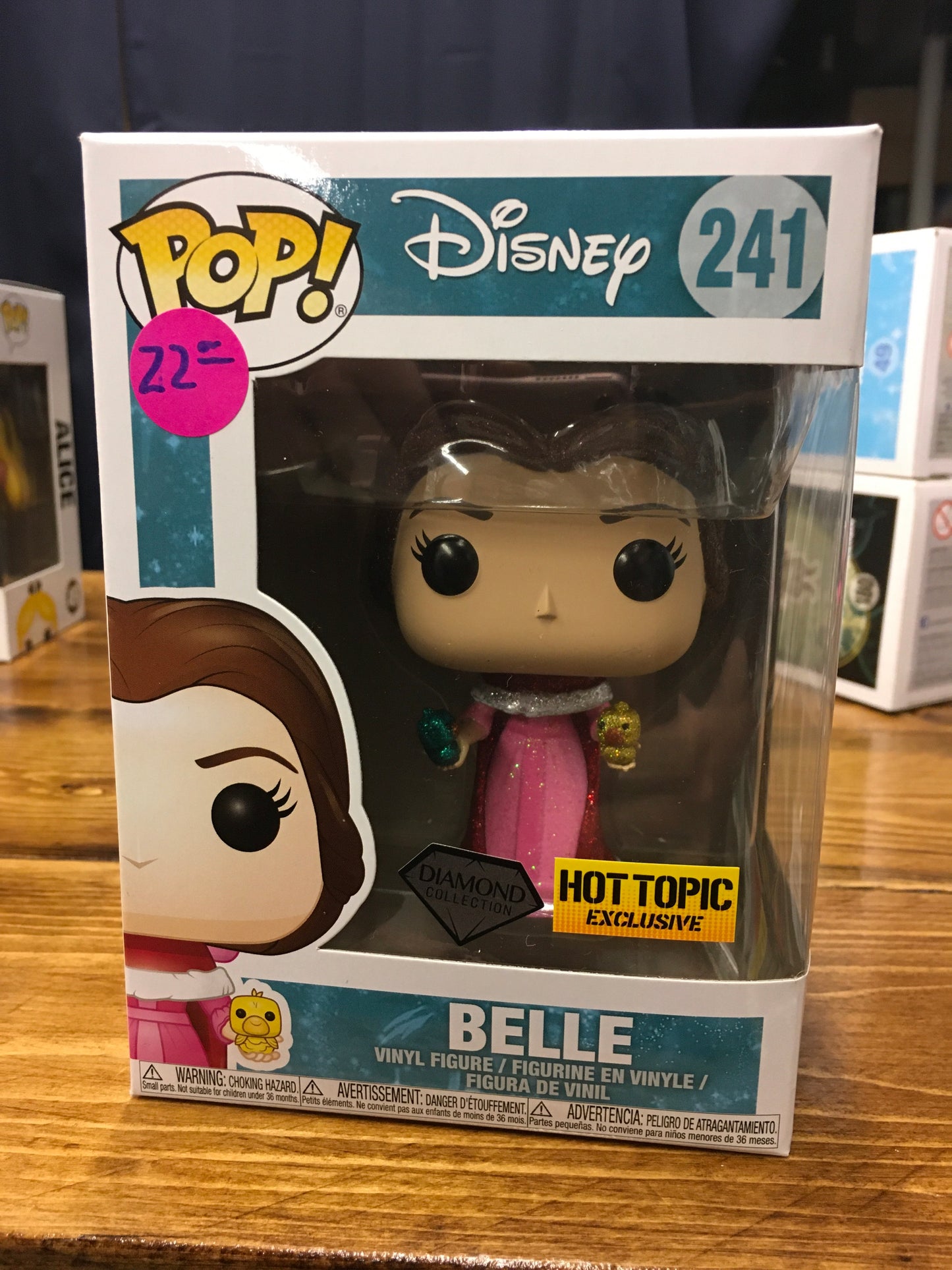 Beauty and the Beast Belle Diamond Collection pop! Vinyl Disney