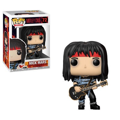 Motley Crue Mick Mars 72 Funko Pop! Vinyl figure rocks