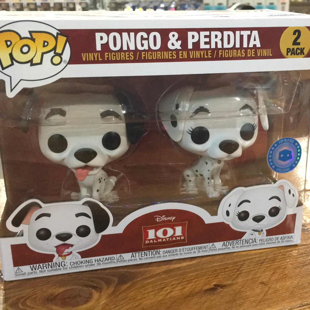 Disney Pongo perdita 2 Pack exclusive Funko Pop! Vinyl figure
