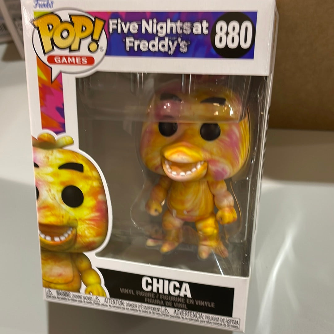 Five Nights at Freddy's - Tie Dye Chica #880 - Funko Pop! Vinyl Figure (video games)