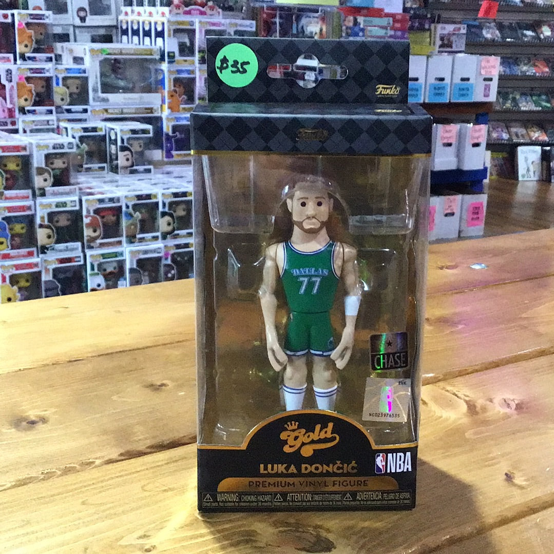 NBA Luka Doncic - Dallas Mavericks - Funko Gold 5 inch (sports)