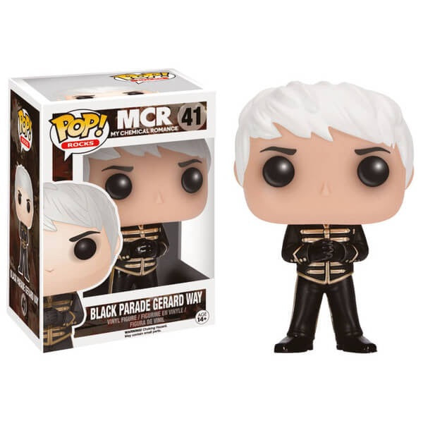 Chemical Romance Gerard Way Black Parade Funko Pop! Vinyl exclusive retired Rock