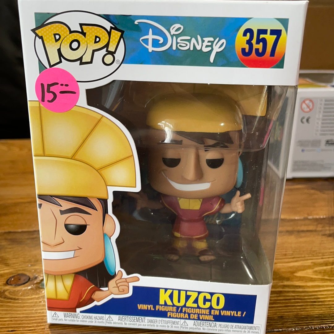 Kuzco 357 Funko Pop Vinyl figure Disney Tall Man Toys Comics