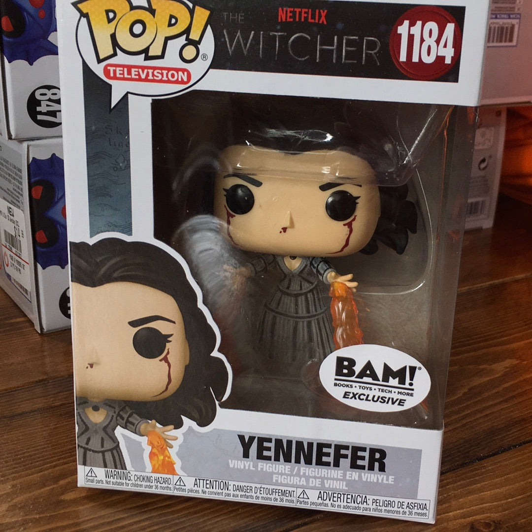 Witcher Battle Yennefer 1184 exclusive Funko Pop! Vinyl figure video games