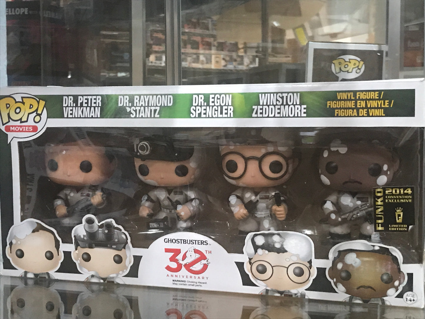 Ghostbusters 4 pack sdcc exclusive Funko Pop! Vinyl figure movie