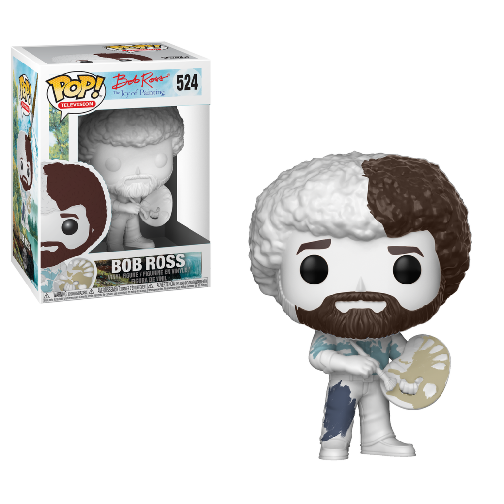 DIY Bob Ross paint it yourself Funko pop exclusive Icons