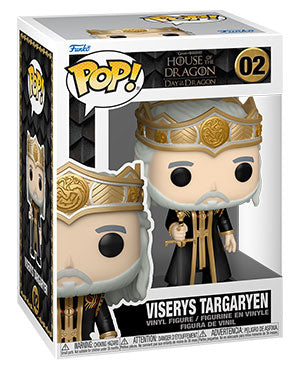 House of the Dragon - Viserys Targaryen #02 - Funko Pop! Vinyl Figure (Television)