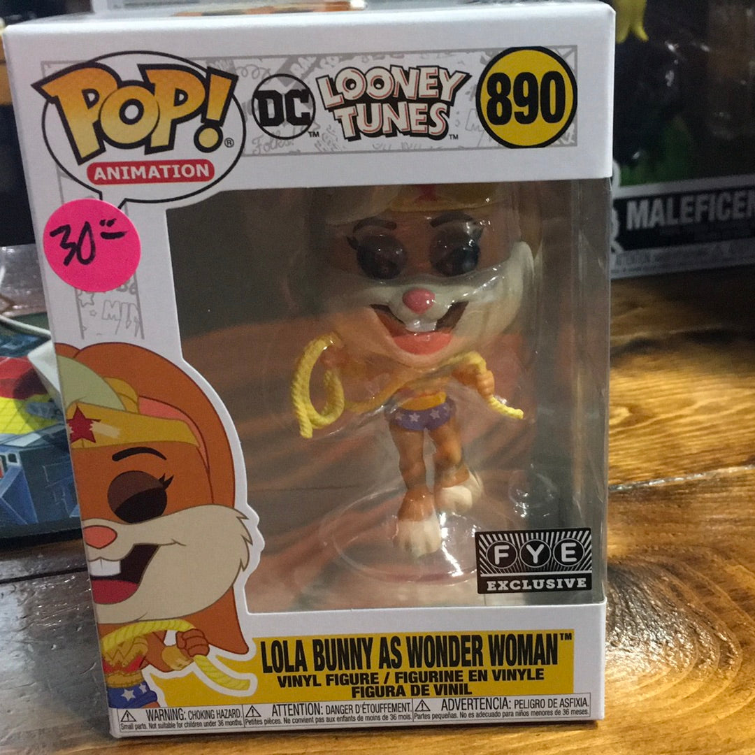 Looney Tunes - Lola as the Wonder Woman #890 - Exclusive Funko Pop! Vinyl Figure
