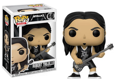 Metallica Rob Trujillo 60 Funko Pop vinyl Figure rocks
