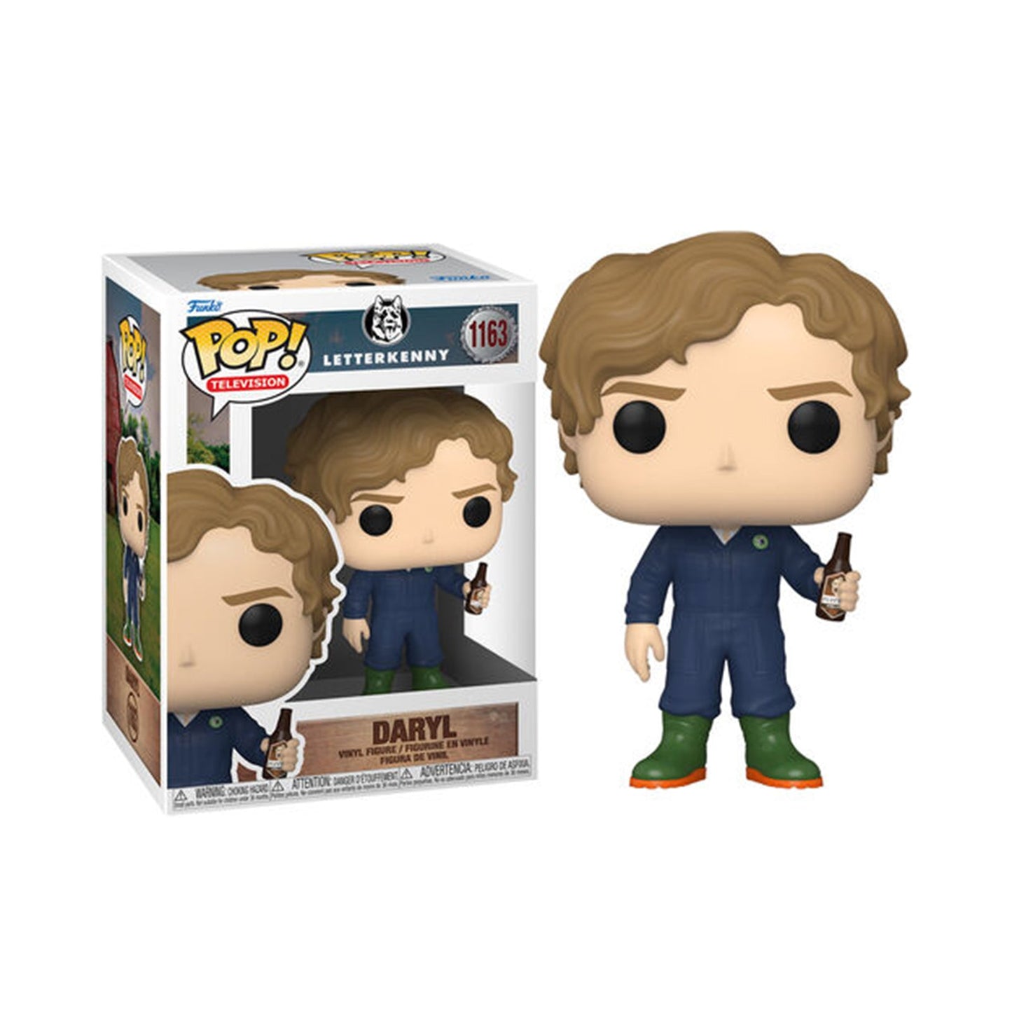 Letterkenny - Daryl #1163 - Funko Pop! Vinyl Figure (television)