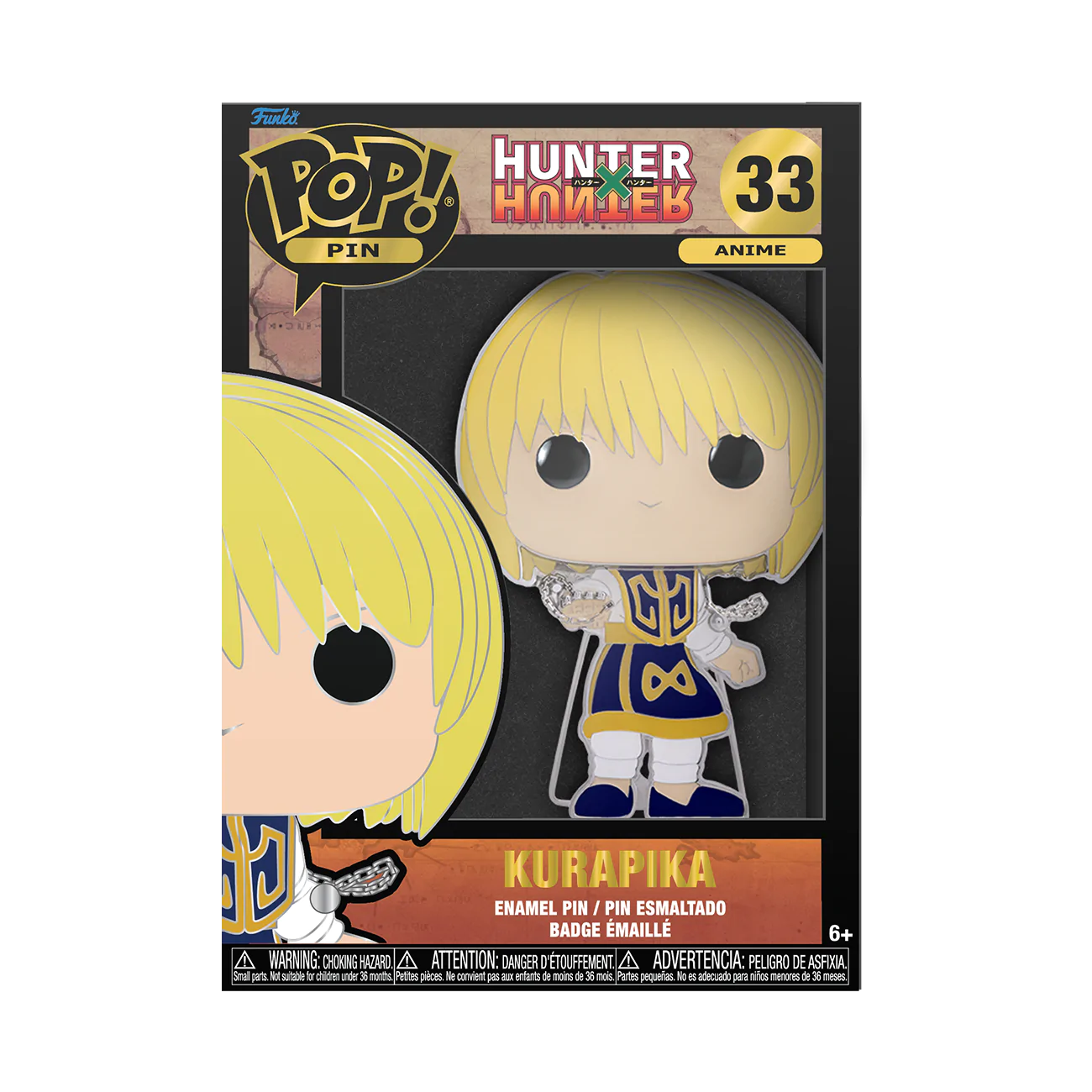 Hunter x Hunter - Kurapika #33 - Funko Pop! Pin