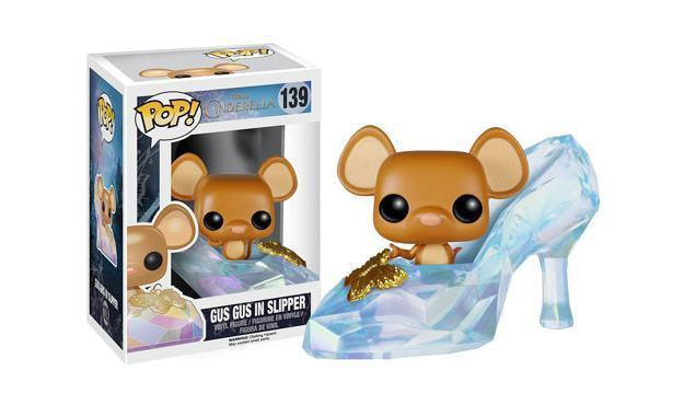 Live Action Cinderella Gus with slipper Funko Pop! Vinyl figure disney
