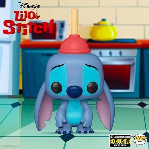 Funko Stitch in Rocket Pop! Vinyl Figure, Lilo and Stitch