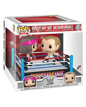 WWE Moment Bret Hart vs Shawn Michaels Funko Pop! Vinyl figure Sports