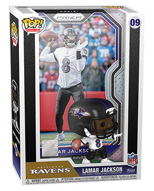 NFL Trading Cards: Lamar Jackson Funko Pop! Vinyl Figure