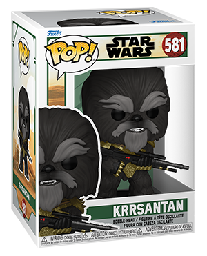 Star Wars: The Book of Boba Fett - Krrsantan w/BG #581 - Funko Pop! Vinyl Figure