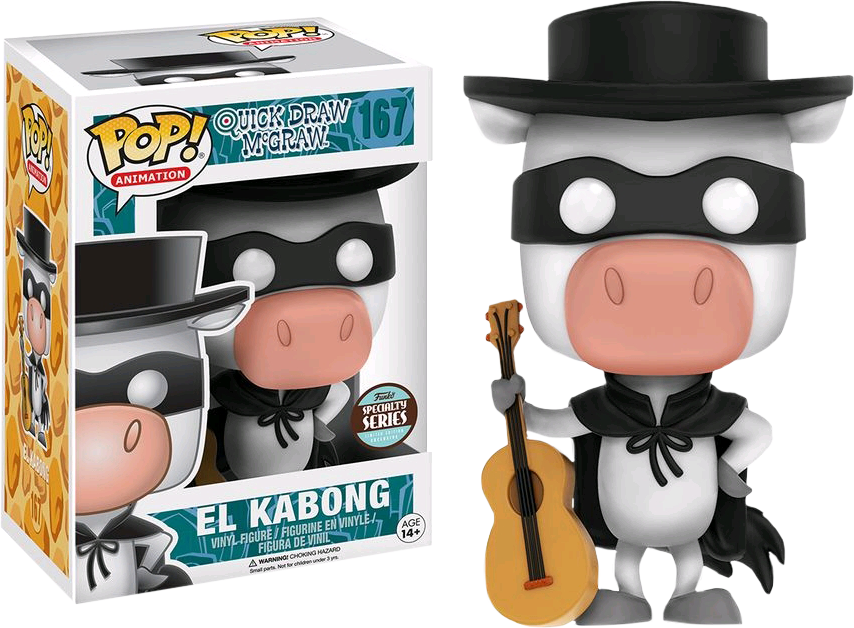 Specialty Series El Kabong exclusive Hanna Barbara Funko Pop! vinyl figure cartoon