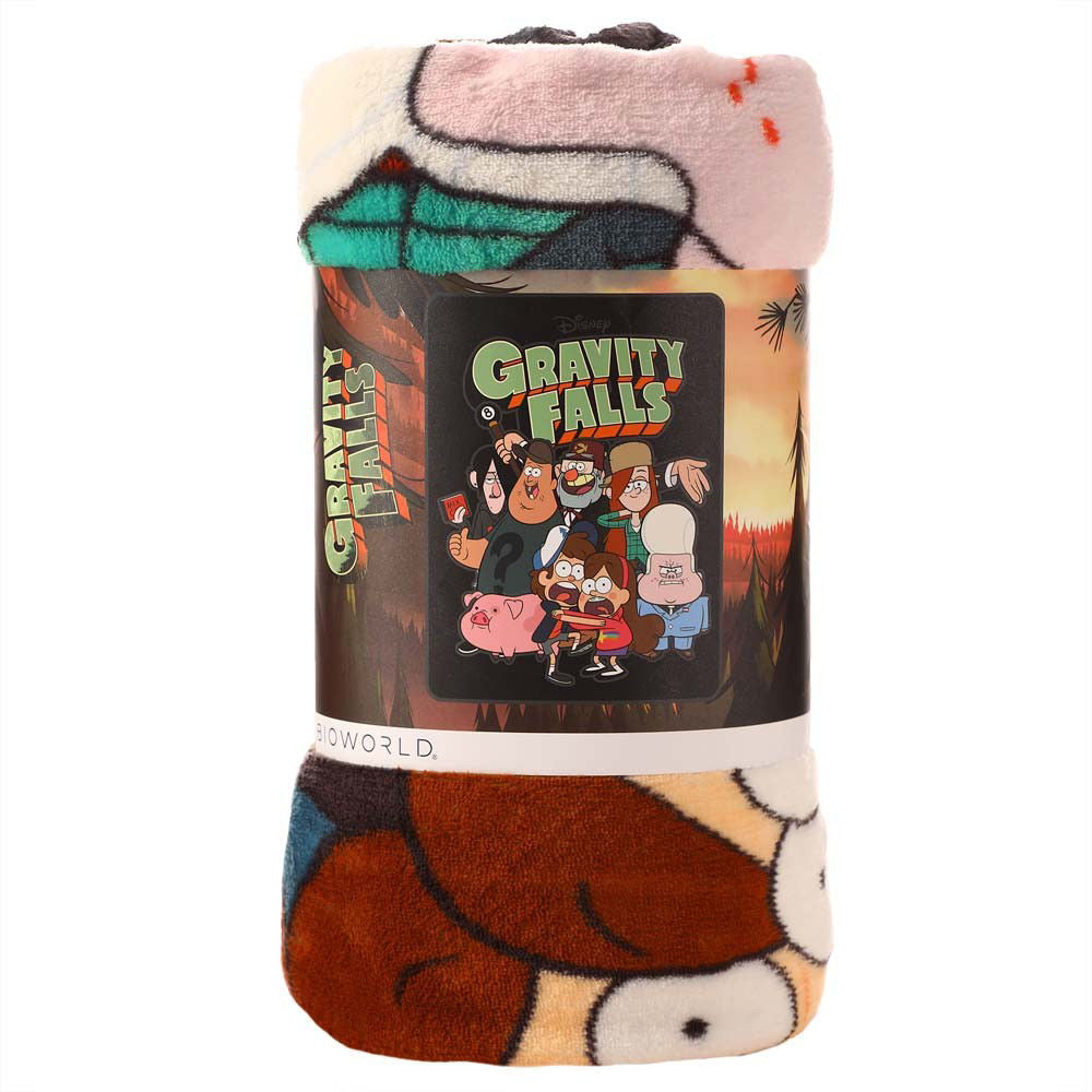 Gravity Falls Fleece Throw Blanket bioworld Disney