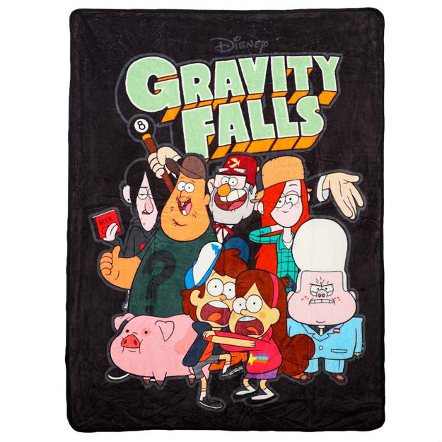 Gravity Falls Fleece Throw Blanket bioworld Disney