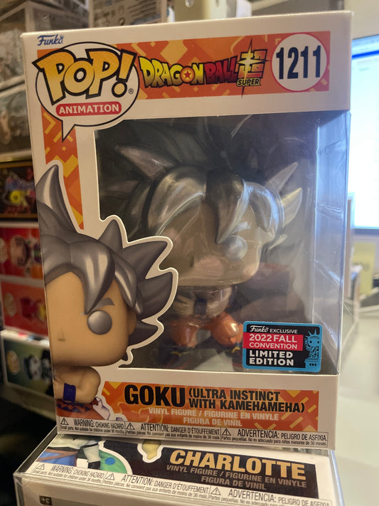 DBZ - Ultra Instinct Goku #1211 with kamehameha - Funko Pop Vinyl Figure