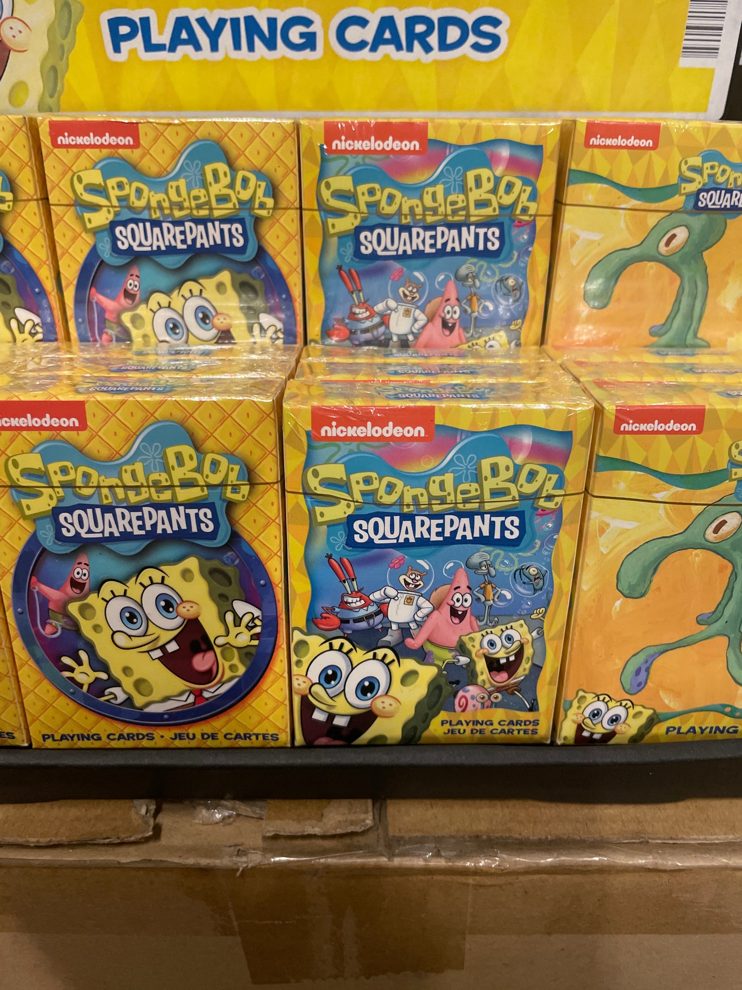 Spongebob squarepants Playing cards