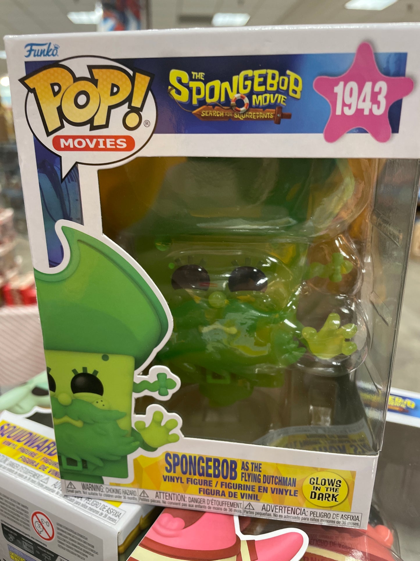 SpongeBob movie 1943 SpongeBob Flying Dutchman Funko Pop! Vinyl Figure cartoon