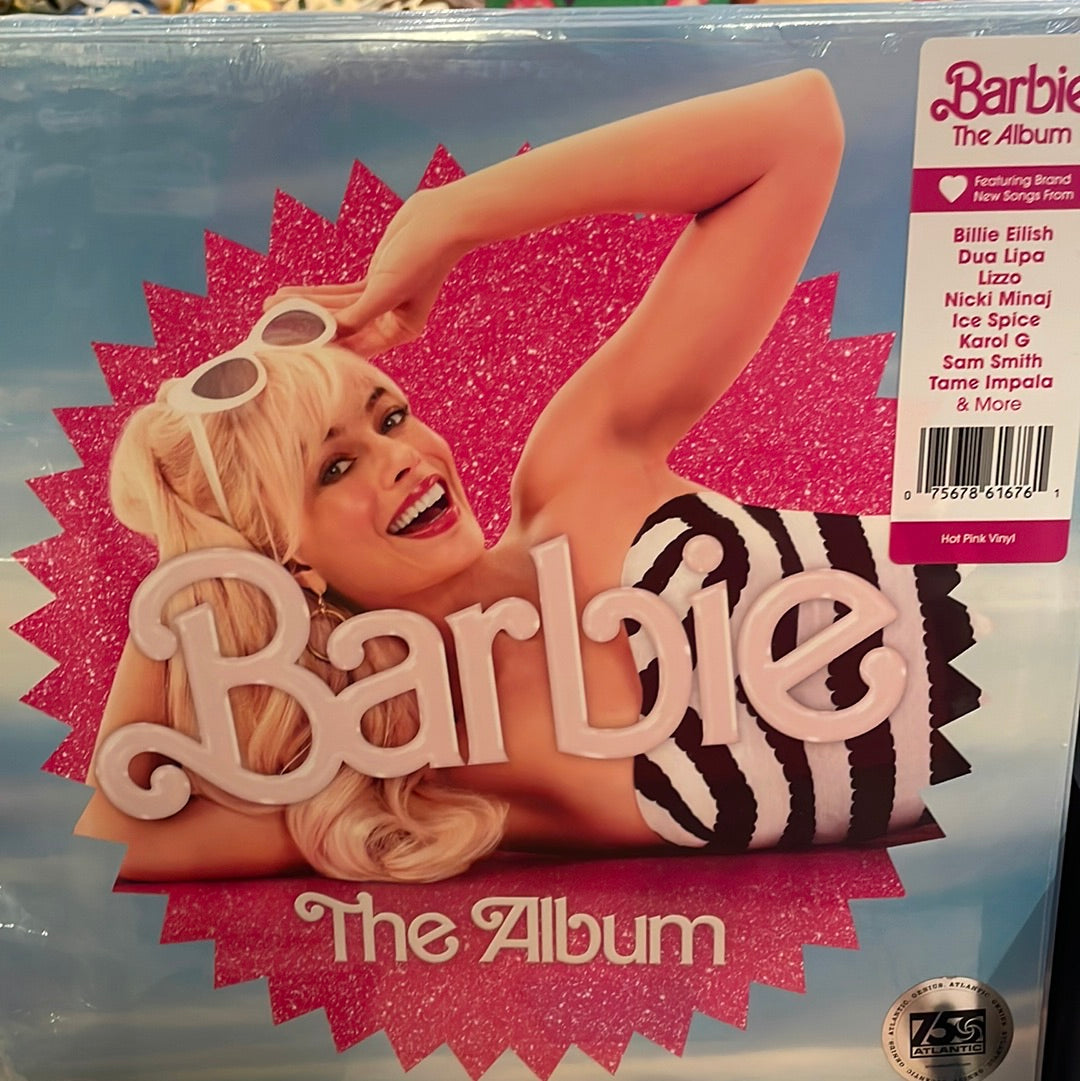 Pink Barbie the movie record LP atlantic