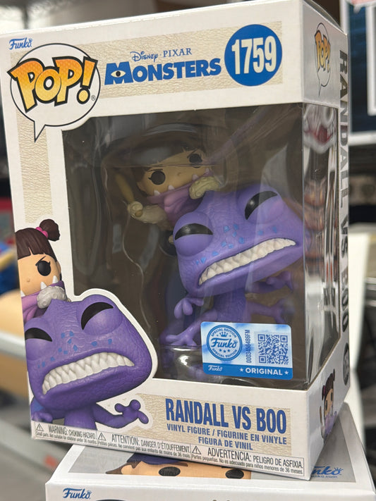 Monsters inc Randall vs Boo 1759 Funko Pop! Vinyl figure Disney