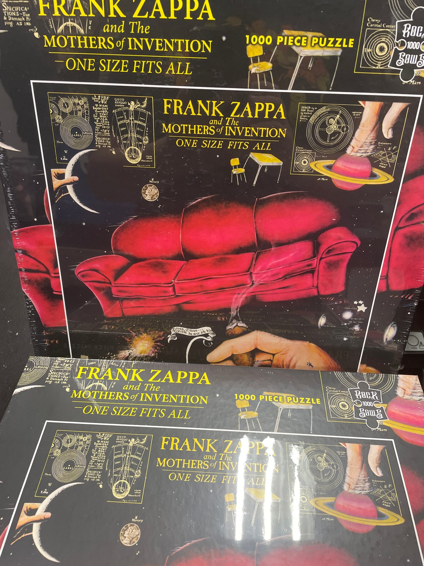 Frank Zappa One Size Fits All 500 piece puzzle new