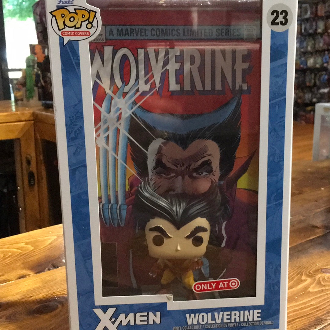 Comic Cover: Marvel Wolverine exclusive Funko Pop! Vinyl figure