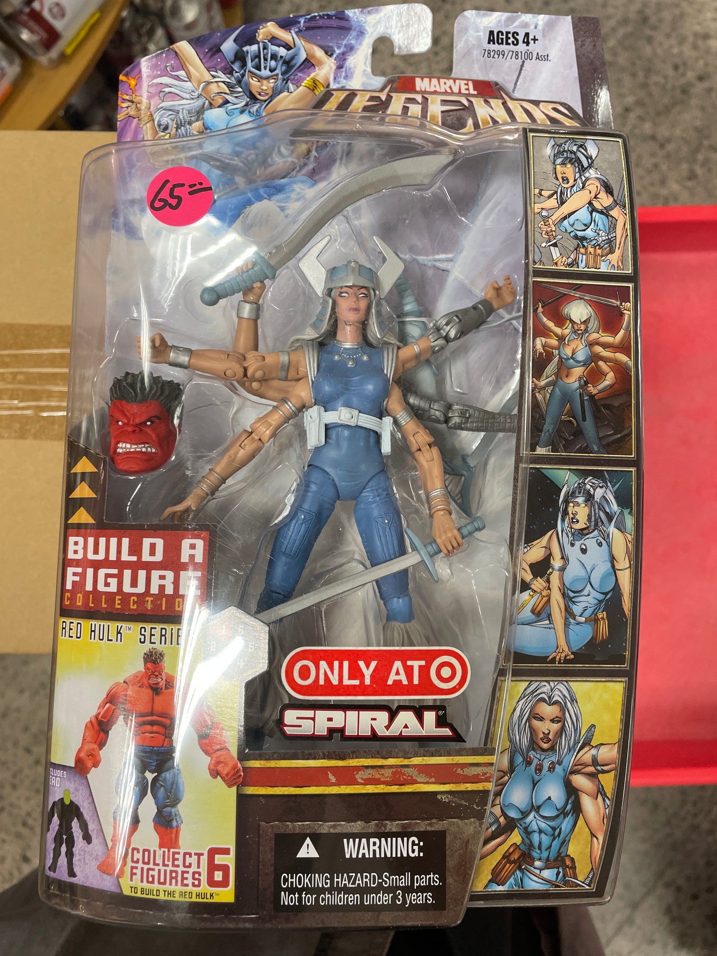 Marvel Spiral - Exclusive Legends Series Action Figure)