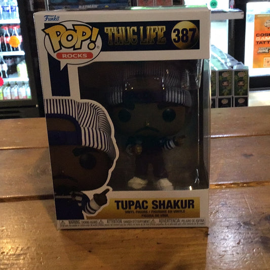 Tupac Shakur #387 rocks Funko Pop! Vinyl figure