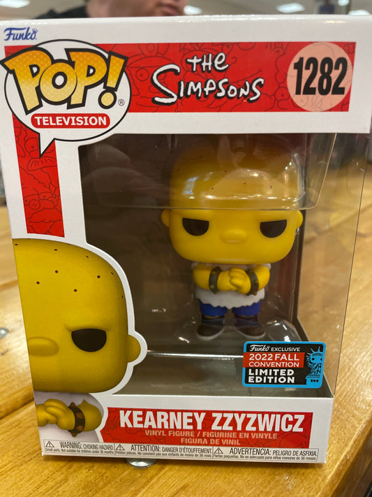 The Simpsons Kearney Zzyzwicz 1282 Funko Pop! Vinyl Figure cartoon