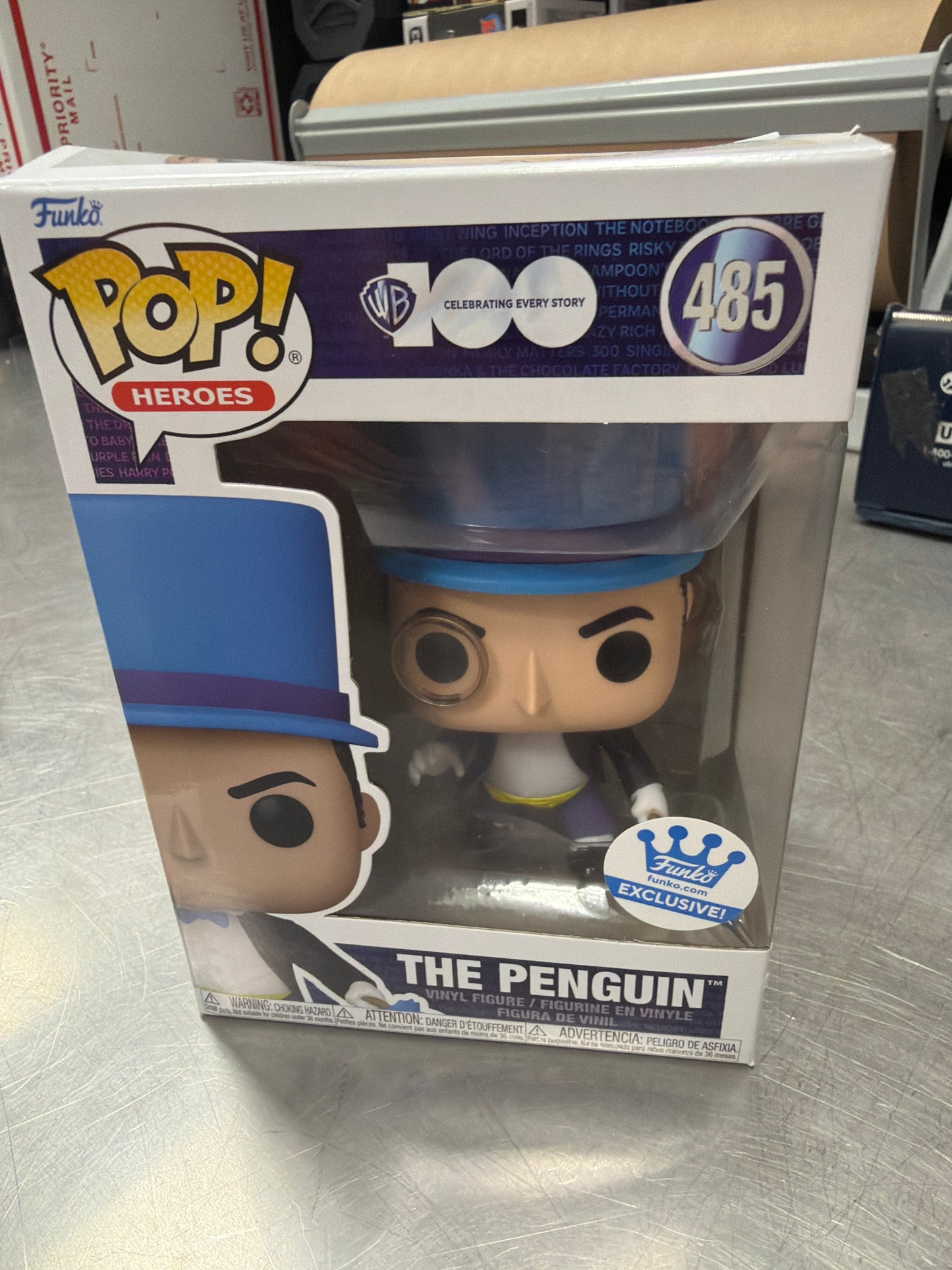 DC Comics The Penguin 485 Exclusive Funko Pop! Vinyl Figure