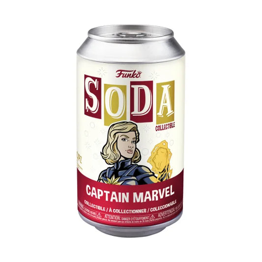 The Marvels Captain Marvel Funko Mystery Soda Figure (LIMIT TWO)