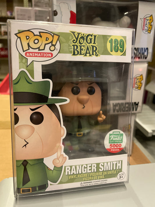 Hanna Barbara yogi bear Ranger smith 189 Exclusive Funko Pop! Vinyl figure