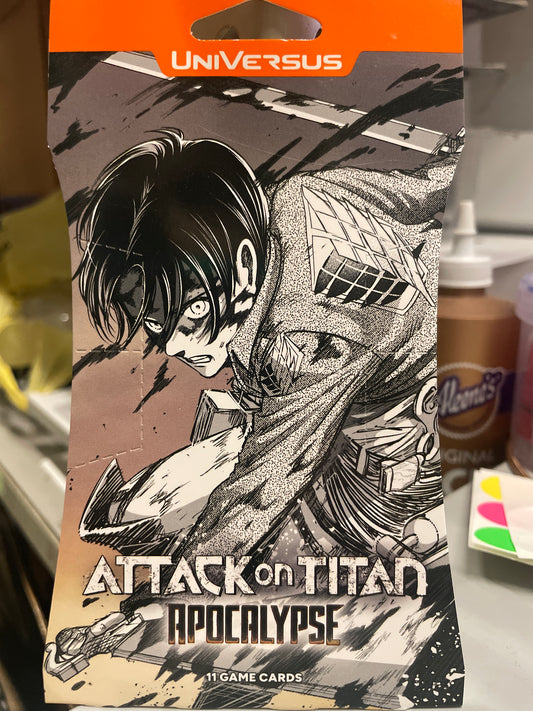 Attack on titan Apocalypse Booster Pack