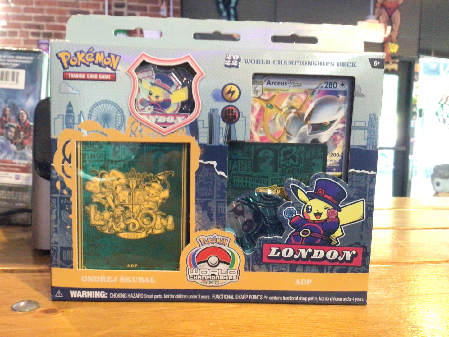Pokemon 2022 London Championship Deck box sealed