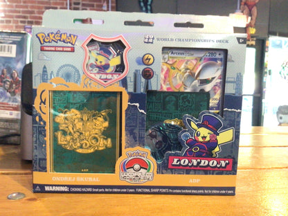 Pokemon 2022 London Championship Deck box sealed