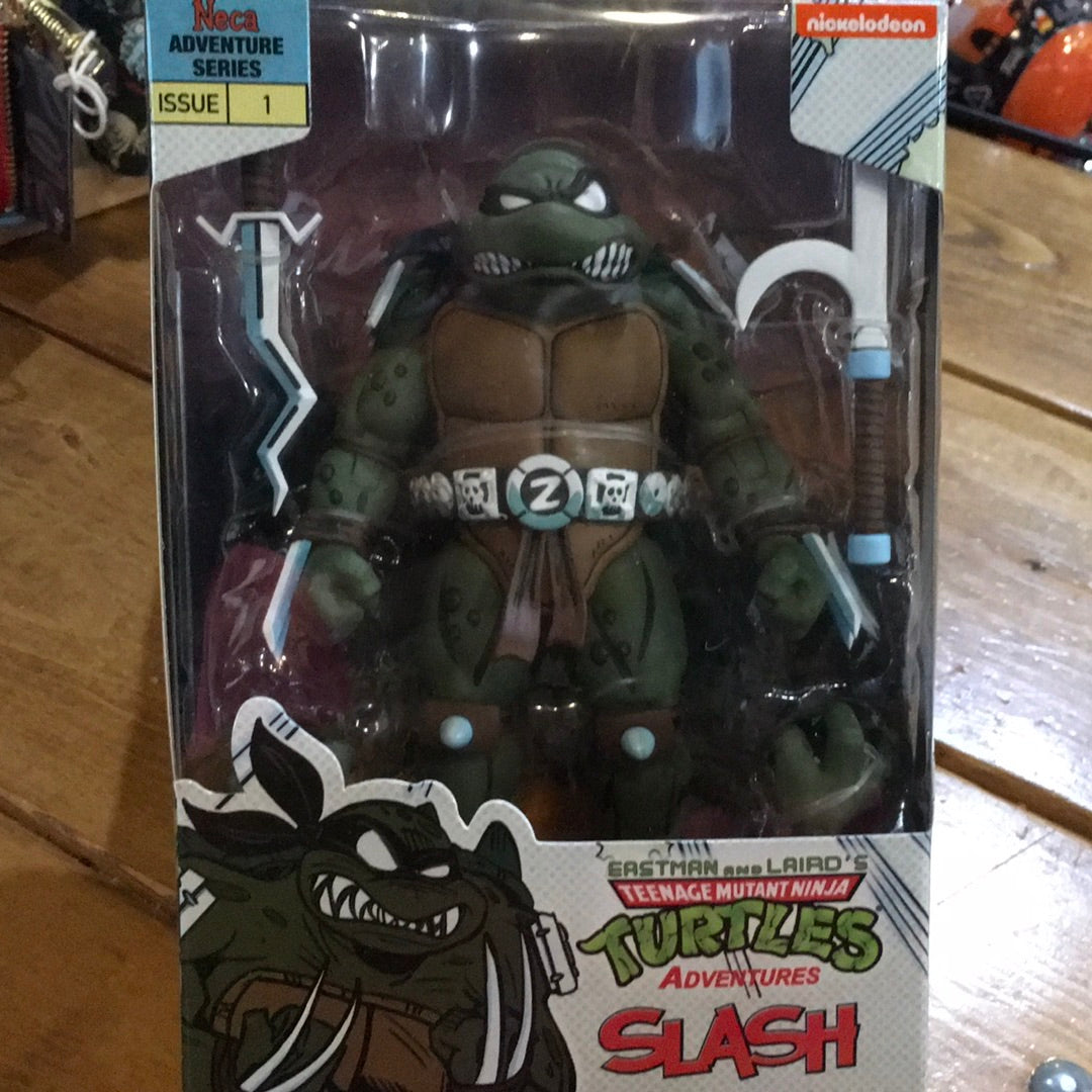 Teenage mutant ninja turtles adventures Slash Neca action figure