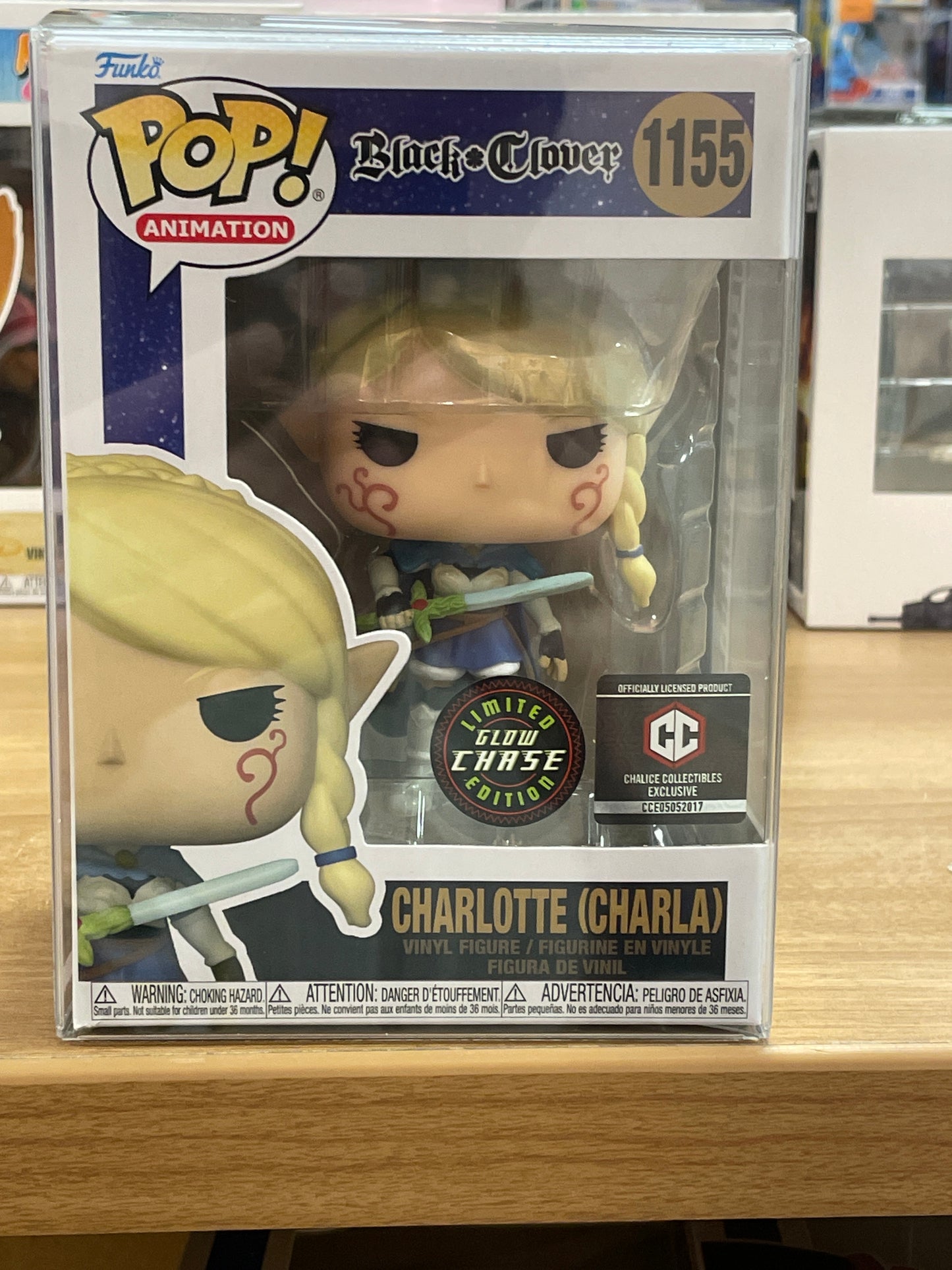 Black Clover- Charlotte #1155 exclusive - Funko Pop! Vinyl Figure