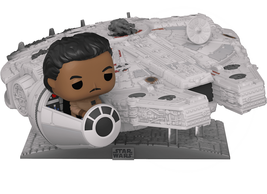 Star Wars - Lando Calrissia w/ Millennium Falcon #321 - Exclusive Funko Pop! Vinyl Figuren