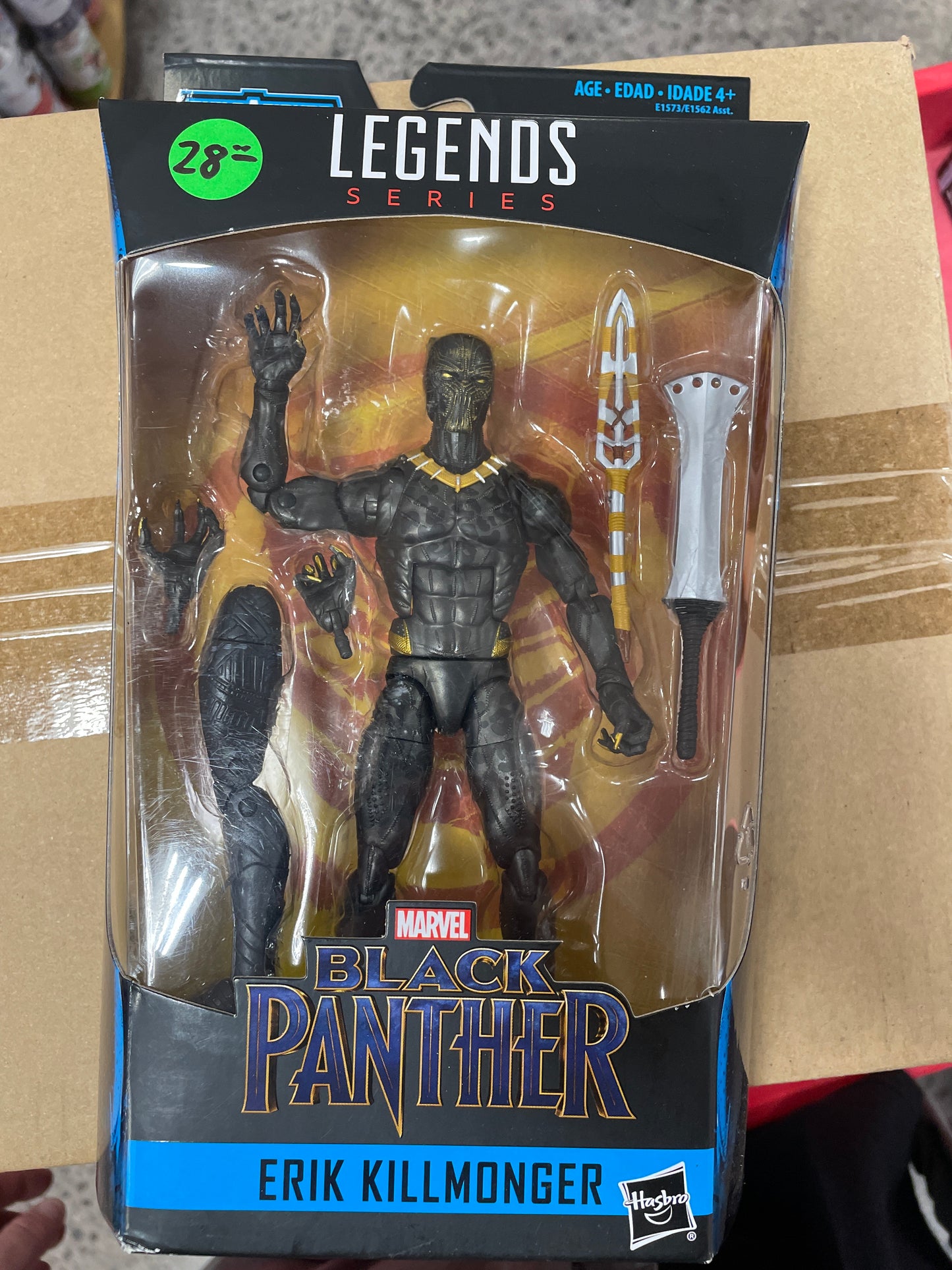 Marvel Erik Killmonger Exclusive Legends Series Action Figure