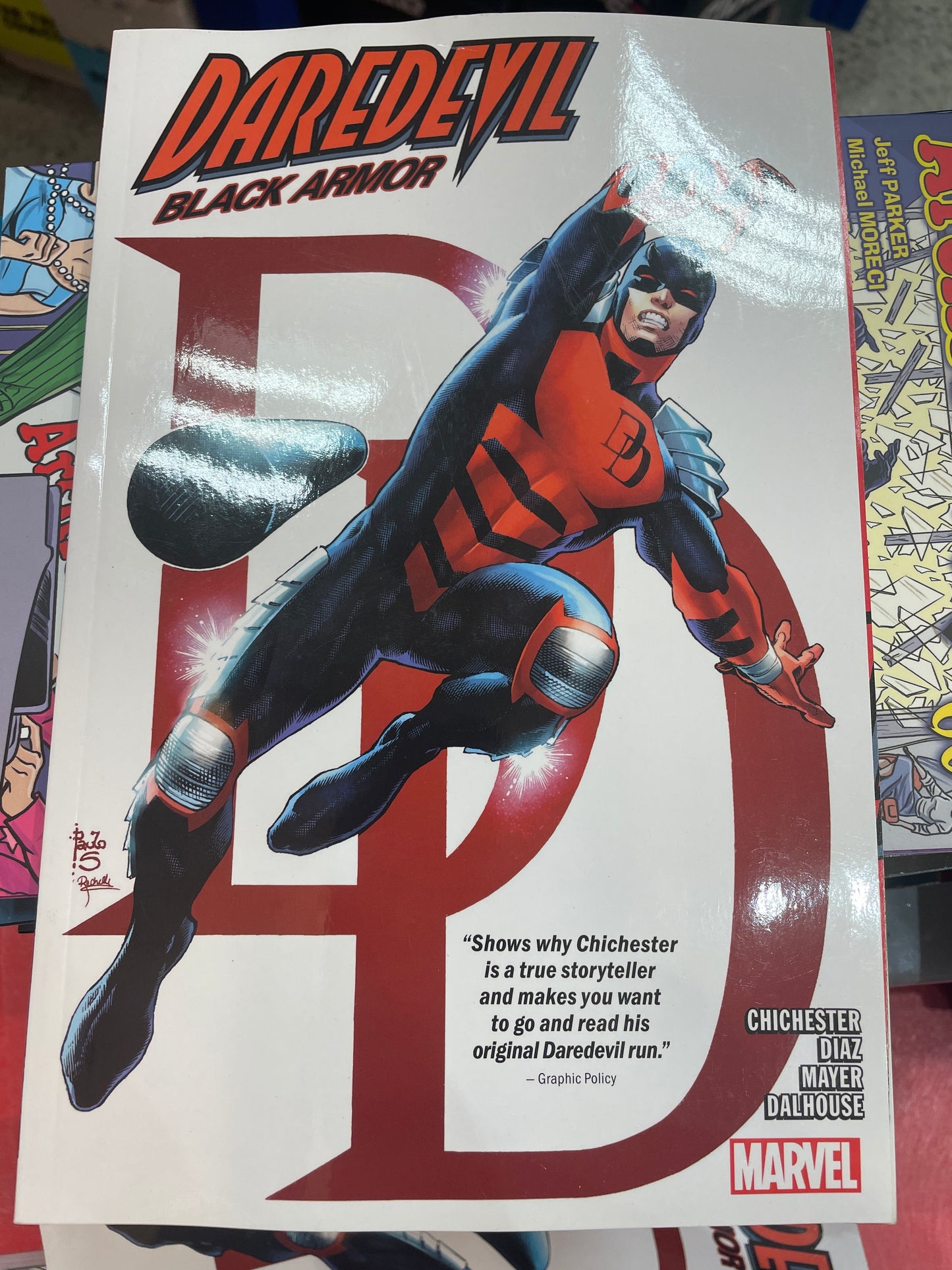 Daredevil Black Armor- Marvel Graphic Novels