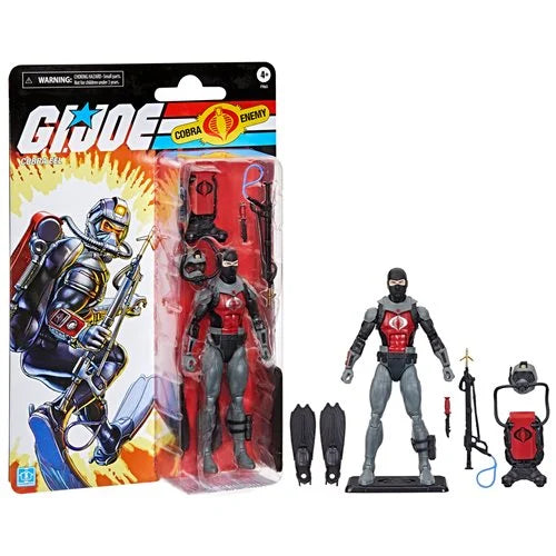 Hasbro Collectibles - G.I. Joe - Classified Series - Retro Cardback Cobra eel- action figure