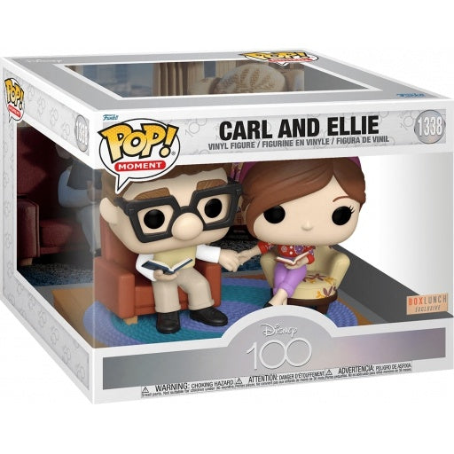 Disney 100 Up - Carl and Ellie (Young) Deluxe - Funko Pop Movie Moments