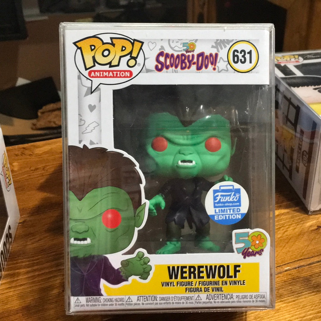 Scooby-Doo werewolf 631 exclusive Funko Pop! Vinyl figure exclusive cartoon