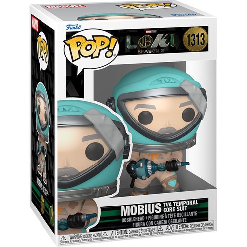 Marvel Loki: Season 2 - Mobius (TVA Temporal Core Suit) #1313 - Funko Pop! Vinyl Figure