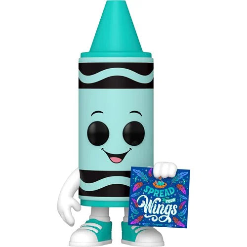 Ad Icons - Crayola Teal Crayon #215 (Colors of Kindness) - Funko Pop! Vinyl Figure